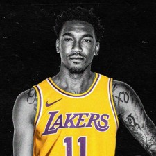 Der Teenager der Los Angeles Lakers hat im Aufwärmspiel eine gute Leistung gezeigt